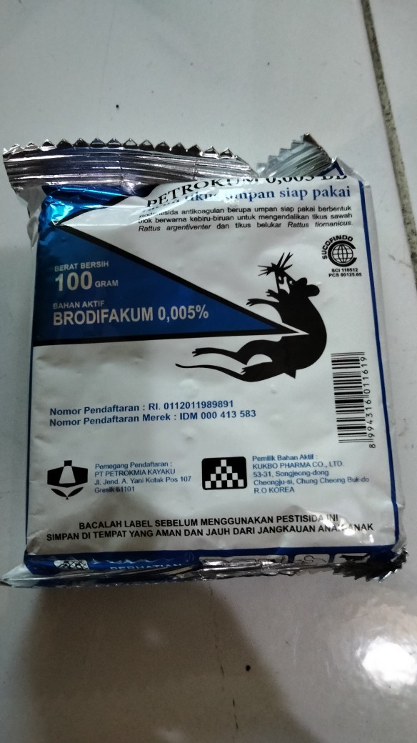 Racun Tikus Petrokum 0,005 Bb Racun Tikus