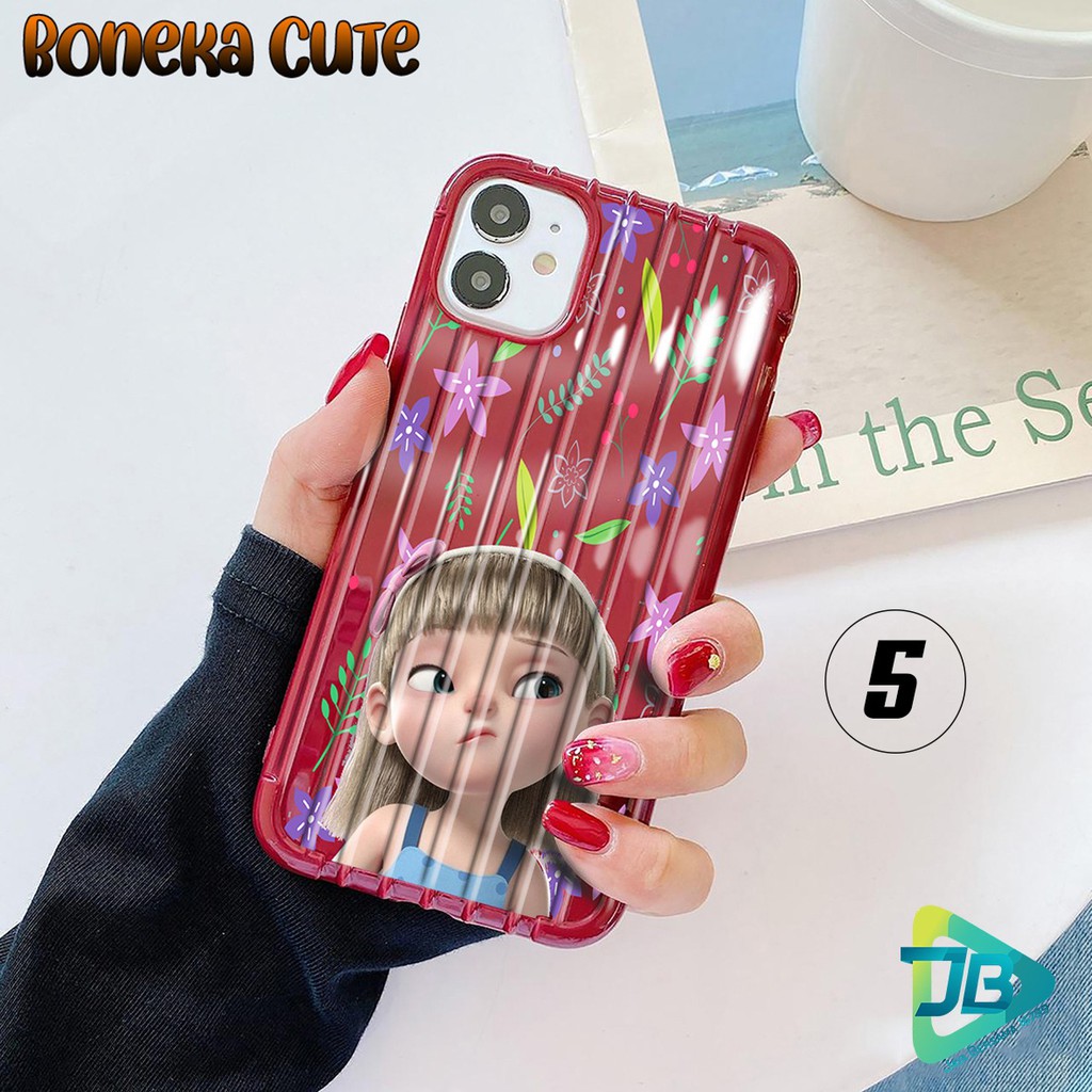 Softcase BONEKA CUTE Iphone 5 6 6g 6g+ 7 7g 7g+ 8 8+ Xr X Xs Xs Max Se 2020 11 Pro Pro Max JB2819