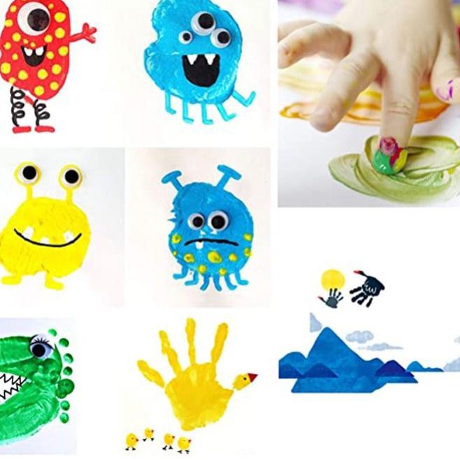 

<FuH ❤> Joan Miro FInger Paint Kado Anak Cat Air Set Colors Washable Paint |Diskon harian