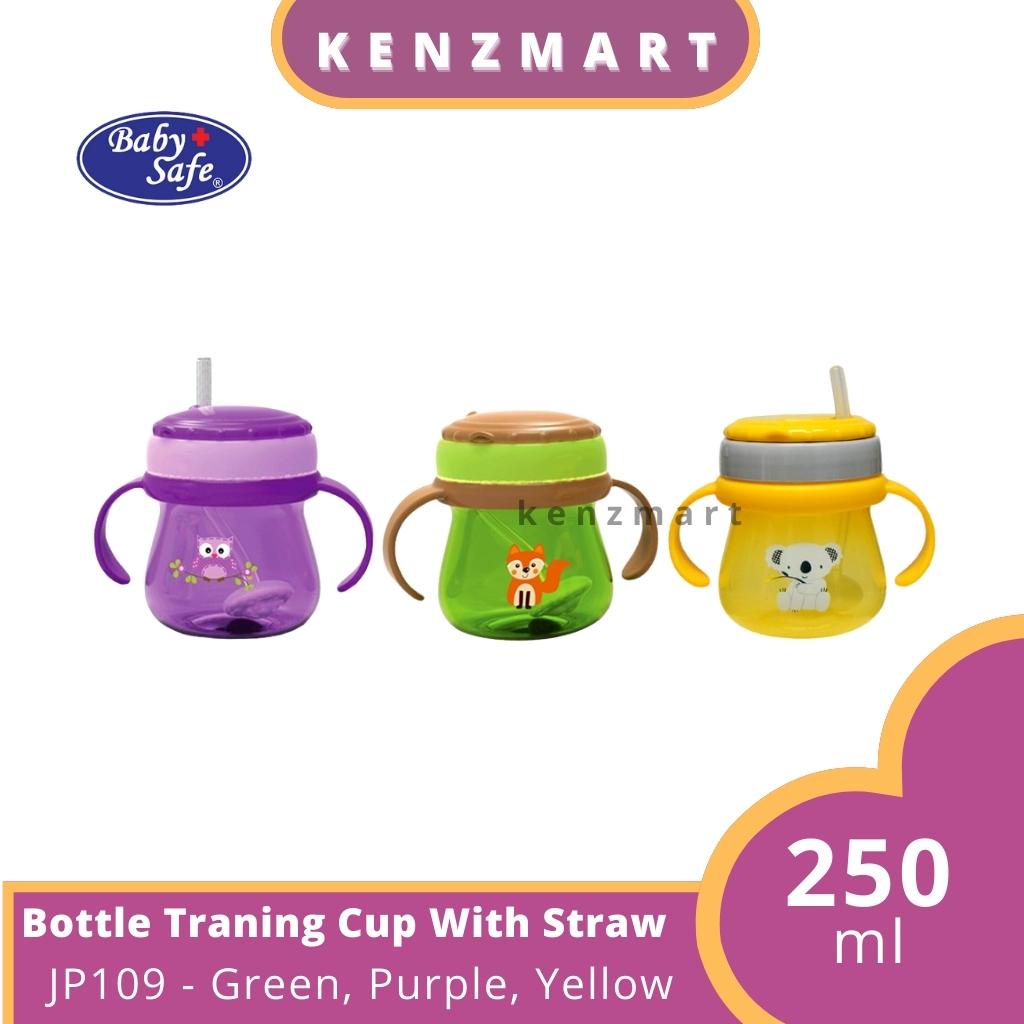 BABY SAFE - TRAINING CUP WITH STRAW (JP019) / BOTOL LATIHAN MINUM BAYI