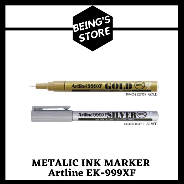 

SPIDOL PERMANENT METALLIC INK MARKER ARTLINE EK-999XF