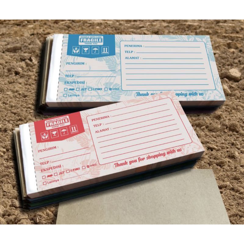 

LABEL PENGIRIMAN OLSHOP HVS ISI 100/LABEL PENGIRIMAN KERTAS