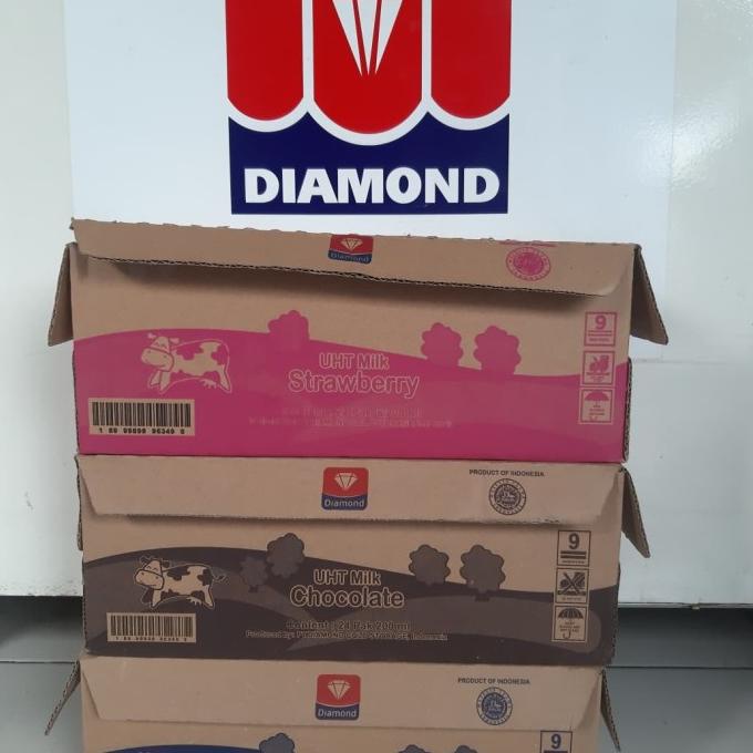 

READY COD susu Diamond -- Diamond Milk 200ml ( 1 karton isi 24) - Coklat