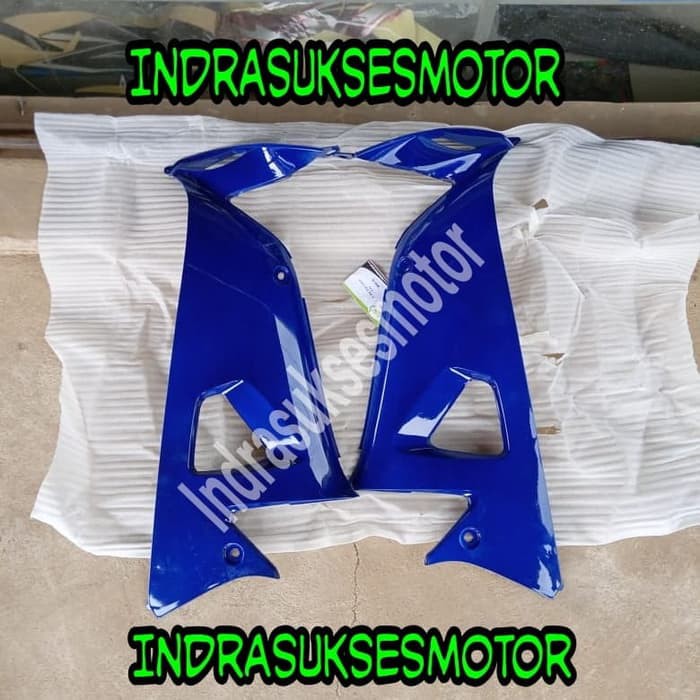 sayap body depan bagian dalam motor supra fit new warna biru