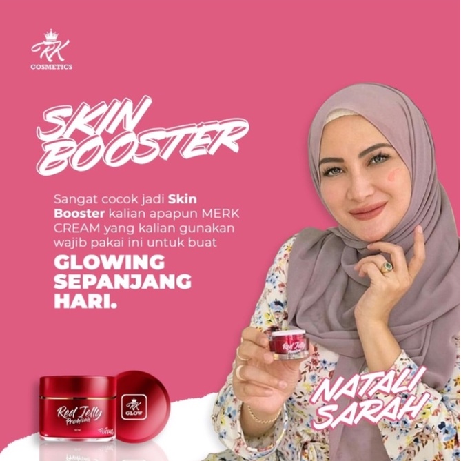 RED JELLY RK SKIN BOOSTER / PERAWATAN WAJAH / RED JELLY RK GLOW BPOM ORI