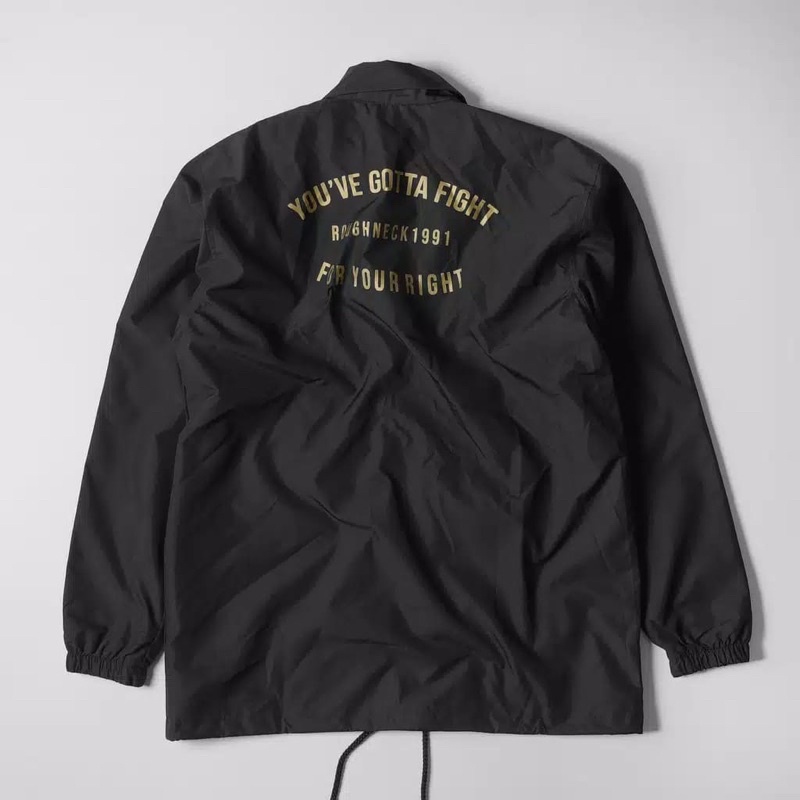 Dobujack Coach Jacket Evacuation Black / coach dobujack / jaket dobujack / crewneck dobujack / hoodie dobujack