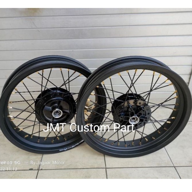 Paket Velg Tromol Set Japstyle Scorpio