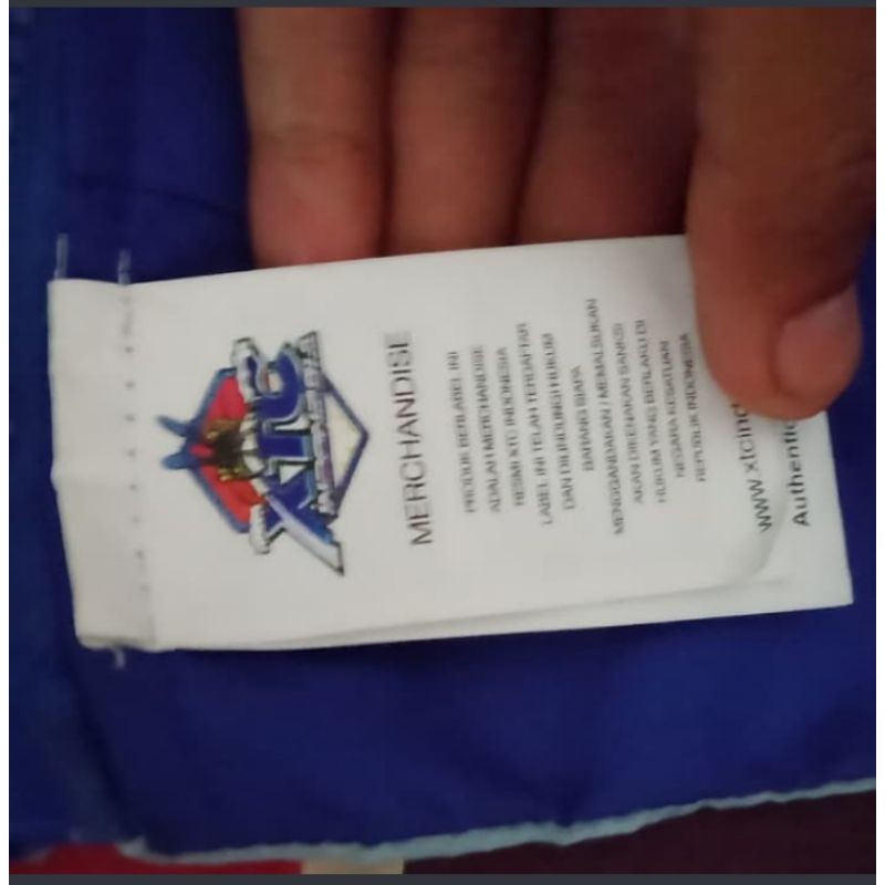 jaket xtc original bolak balik