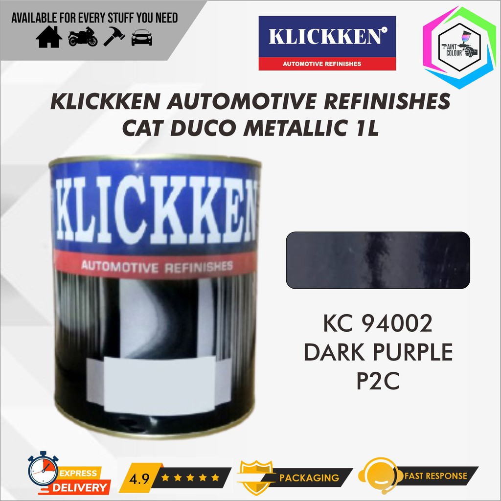Cat Duco Metallic KLICKKEN METALLIC - KC 94002 DARK PURPLE P.2C