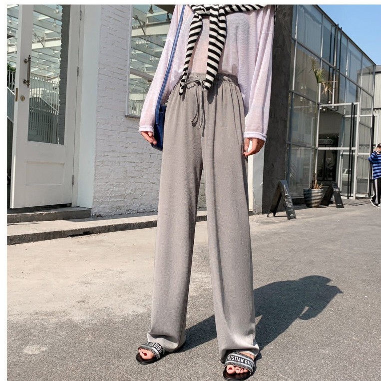 Long Pants Highwaist Wide Leg pants Celana Panjang Wanita