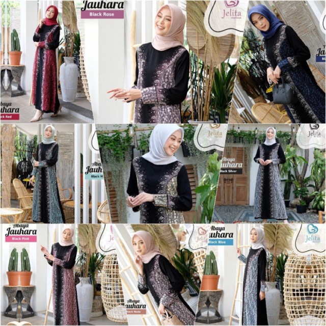 Abaya Jauhara by Jelita Muslimah Jelgant