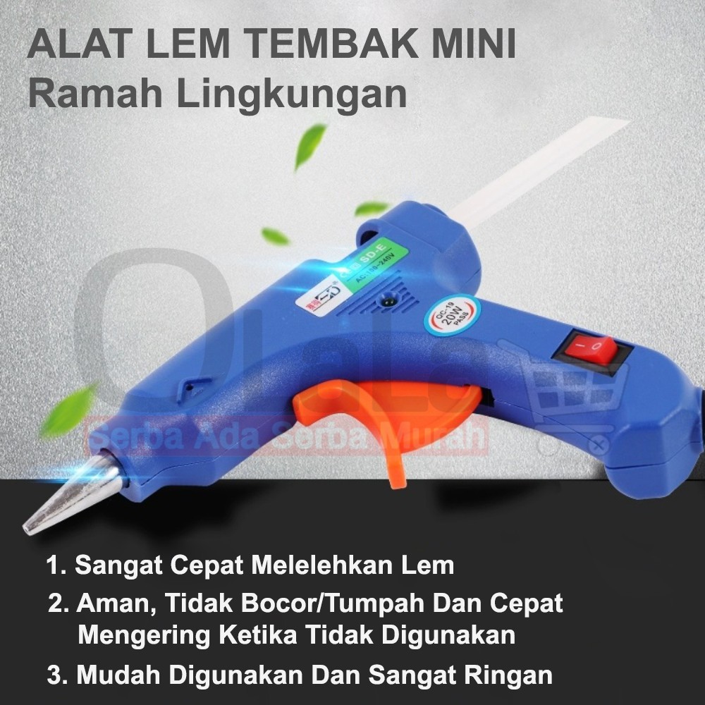 Lem tembak Multifungsi Glue Gun Stick JQ-20W / 40W