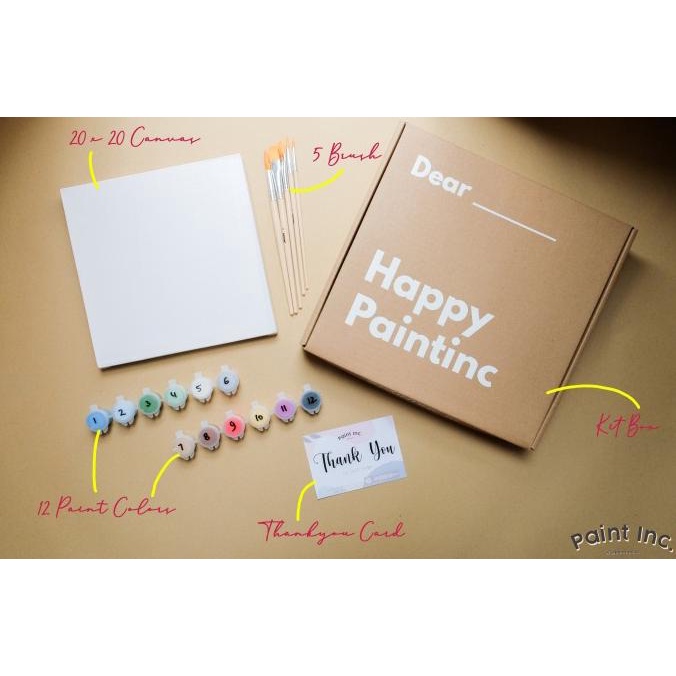 

Painting Kit Polos | Paint Kit | Paint Inc. ID | Set Alat Lukis