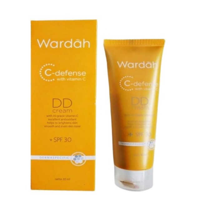 WARDAH C-DEFENSE DD CREAM SPF 30 20ML @MJ