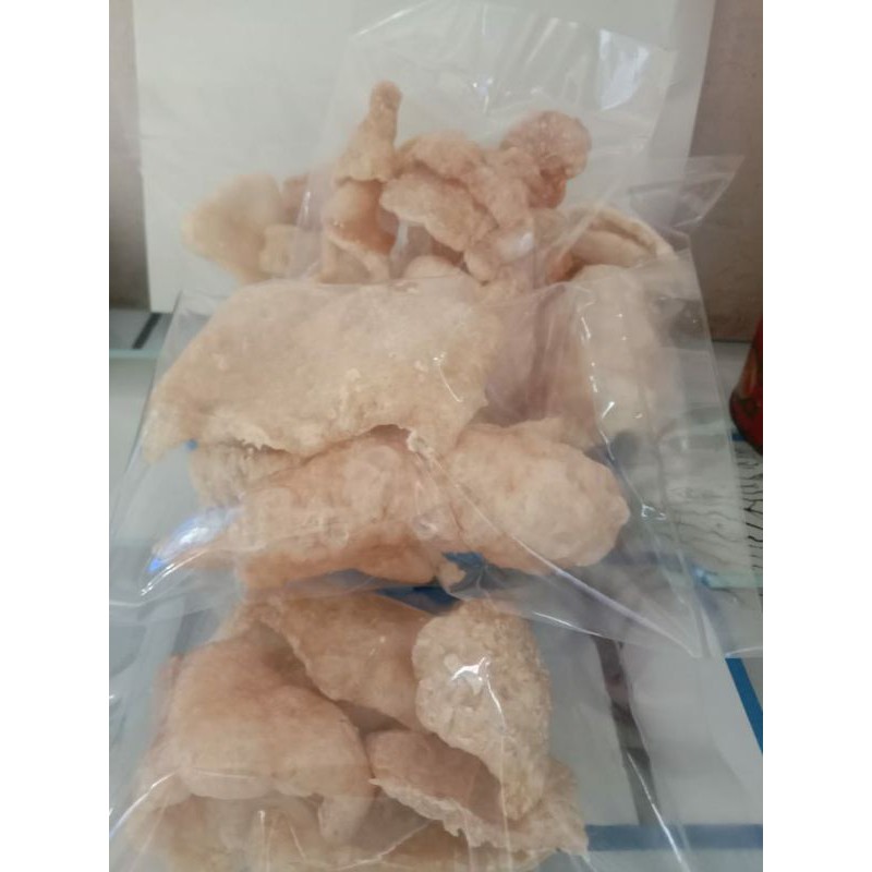 

KERUPUK KULIT HOMEMADE BABI 100 GRAM GURIH & RENYAH