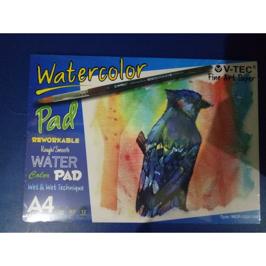 

Papan Tulis Gambar - Lyra Sketch Book - Kiky Sketch Book V Tec Watercolor Pad A4 300Gsm Produk