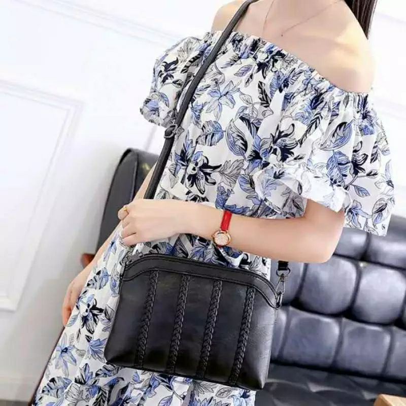 2021 Hot Sale Fashion Tas Selempang Kulit Wanita Tas Selempang Bordir Tas Murah Elegant Tas Wanita