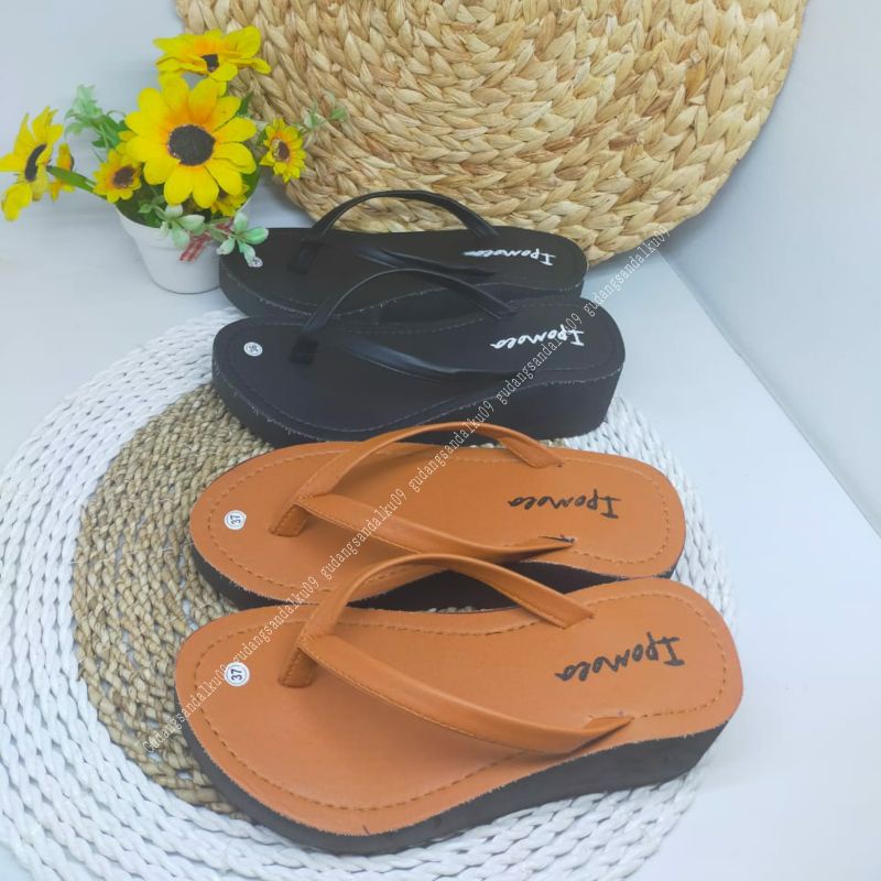 Rafisha-Sandal Wedges Spon Anita | Wedges Spon Jepit Simple | Wedges jepit Dewasa