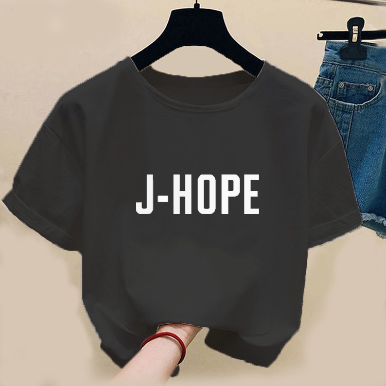 FLEURIR -  J HOPE JH  KAOS WANITA DEWASA LENGAN PENDEK TUMBLR TEE UNISEX