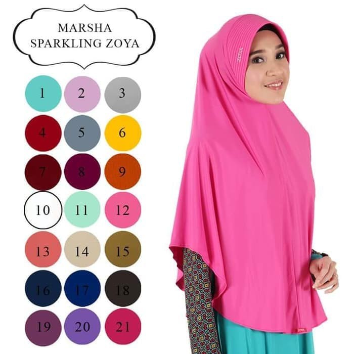 Promo hijab instant/hijab zoya/zoya/zoya sparkling/kerudung zoya terbaik