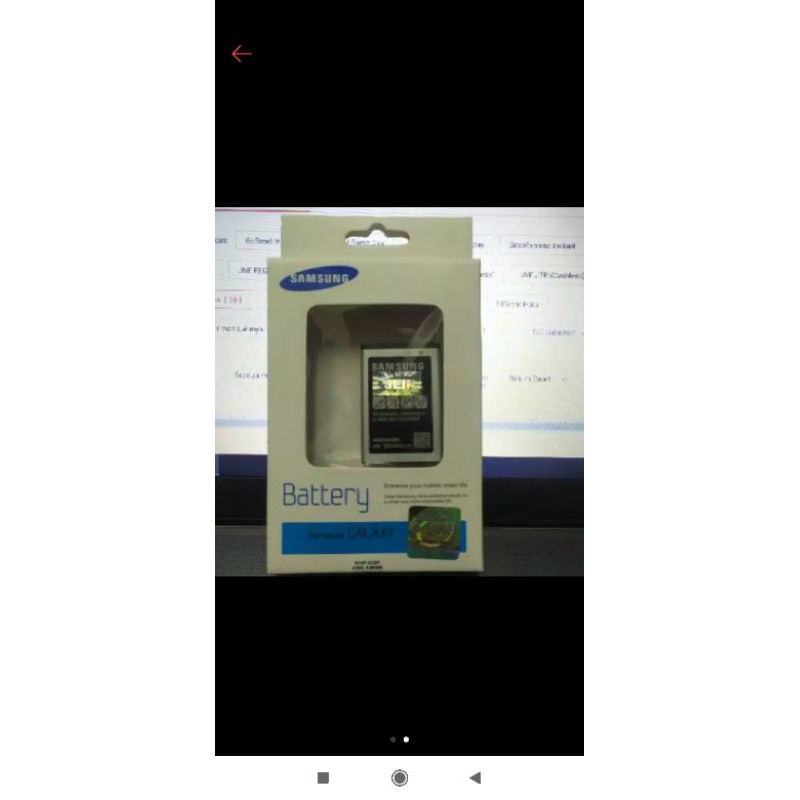 Battery Baterai Batre Samsung lipat 1272 Caramel e1272 / E1195 / E1080 / B310E ORIGINAL &amp; ORI 99