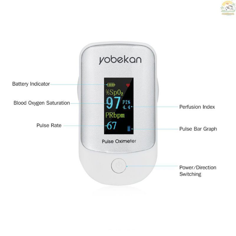 Fingertip Pulse Oximeter Finger Pulse Blood Oxygen SpO2 Monitor LCD Oximeter oksimeter