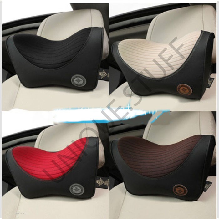 Bantal kepala sandaran leher jok kursi mobil memory foam premium foam