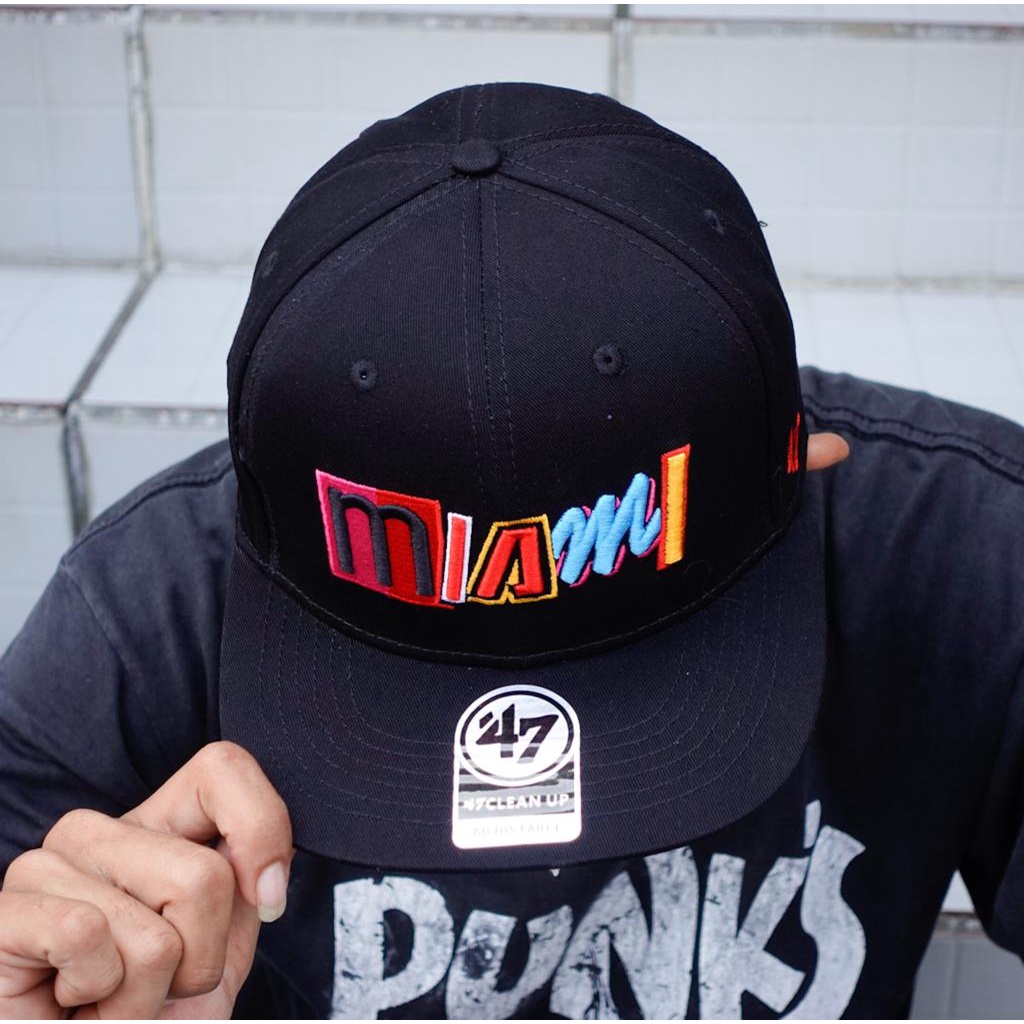 Topi Snapback Miami Heat NBA Import Distro Premium Quality