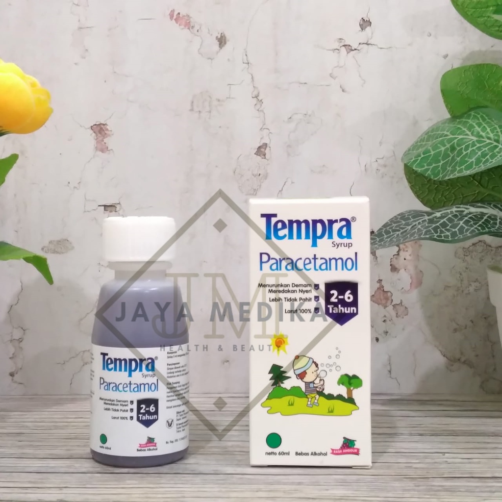 Tempra Syrup 60 ml Menurunkan Demam Anak Anak