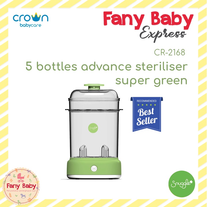 CROWN SNUGGLE ADVANCE STERILIZER 5 BOTTLE / CR-2168