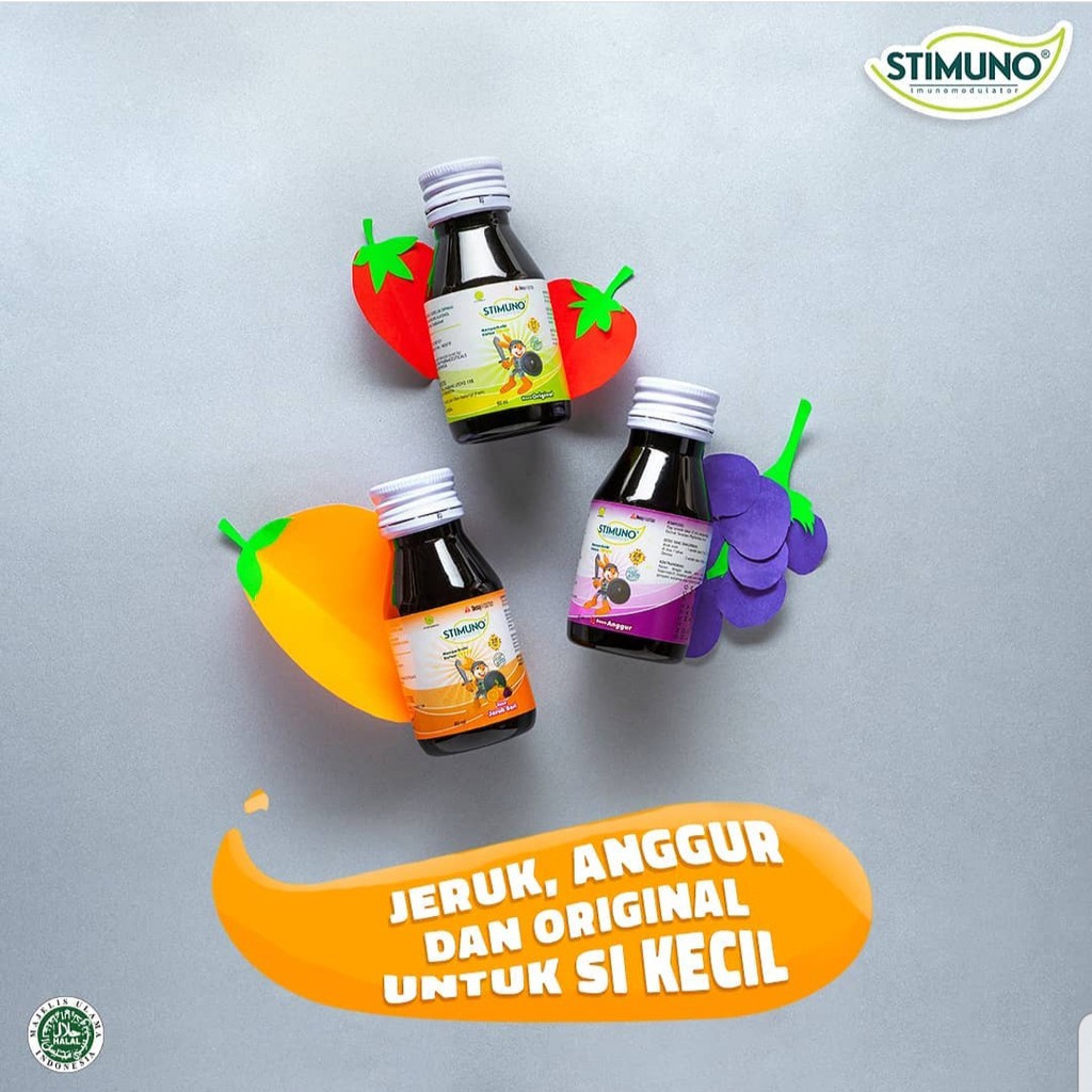 BPOM STIMUNO SYRUP 60ML &amp; 100ML / VITAMIN ANAK SIRUP / SYE