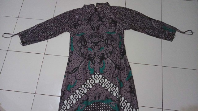 Terlaris Serut Genes Jelita Tunic Navbor Yelbor Whitbor Creambor Tunik Batik Modern Hrb030 Dolbi Dob