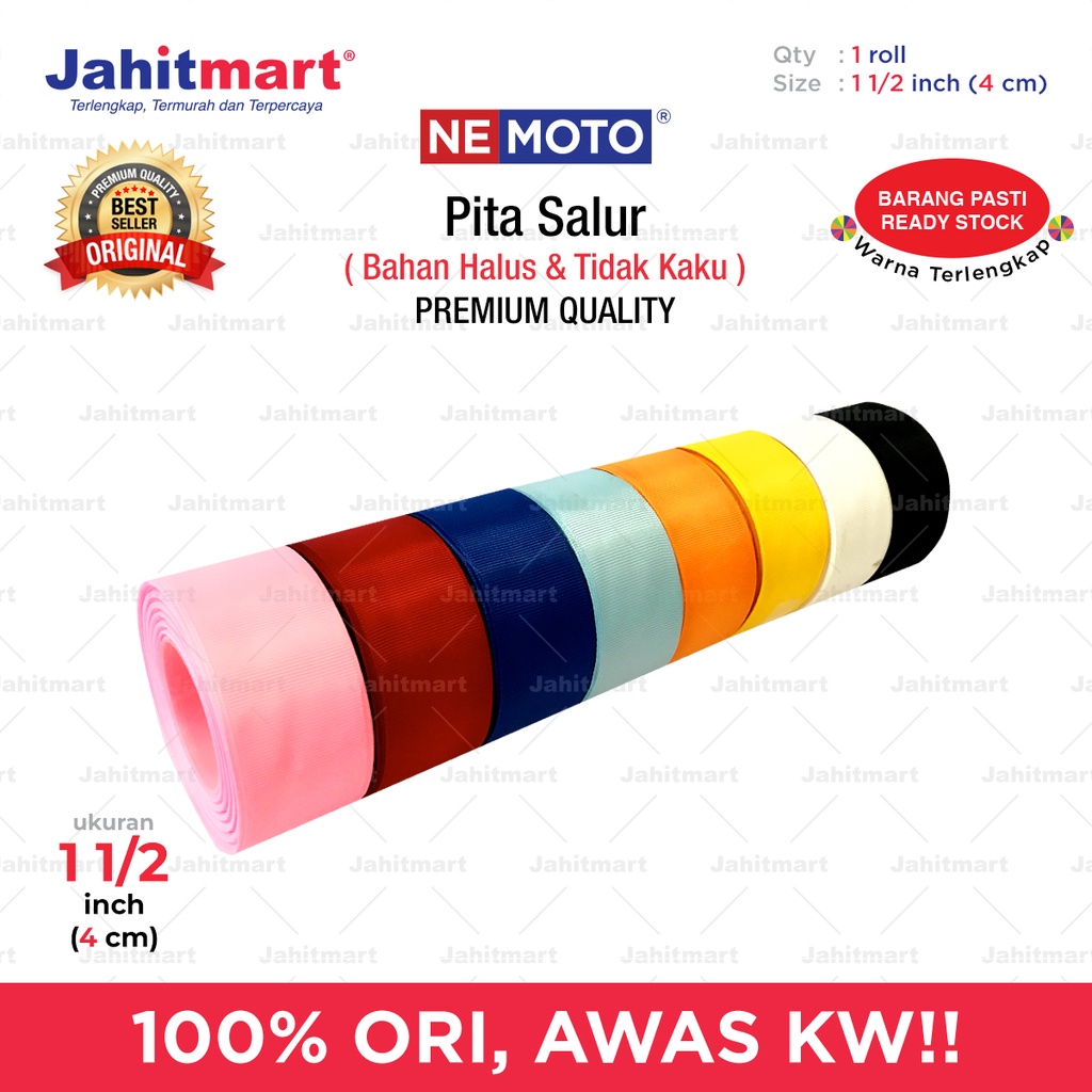 

Pita Salur lebar 1 1/2 Inch (4 CM)