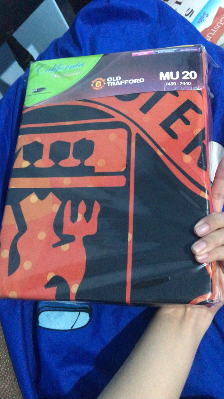 Sprei California Red Mu 120x200
