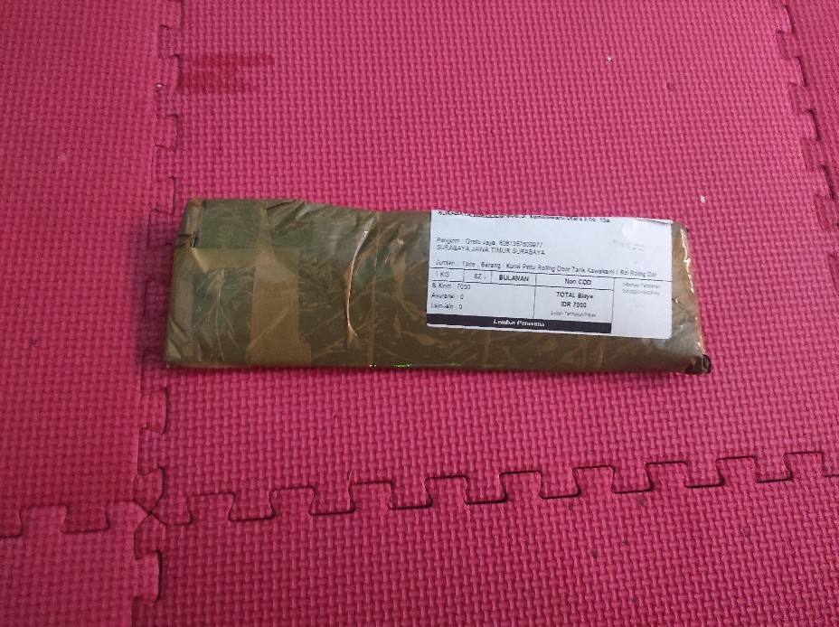 Kunci Pintu Rolling Door Tarik Kawakami / Rol Roling Dor Kios Ukuran Standard