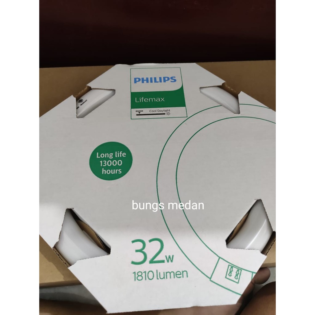 LAMPU PHILIPS TL RING 32W 32WATT 32 WATT TLE TL-E PUTIH 54 765 TLRING