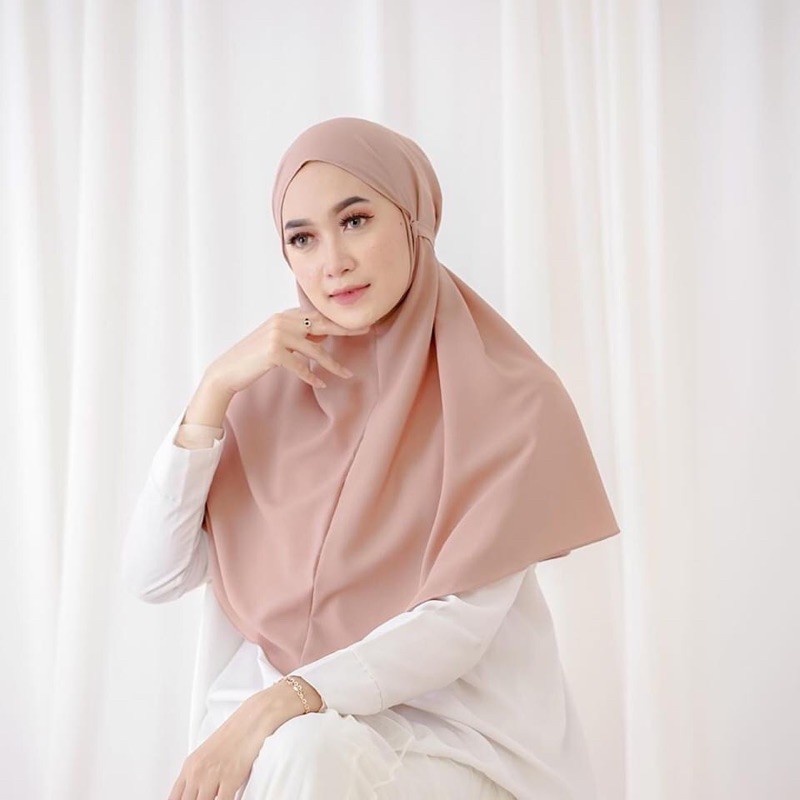 HIJAB INSTAN BERGO TALI MARYAM DIAMOND SIZE M