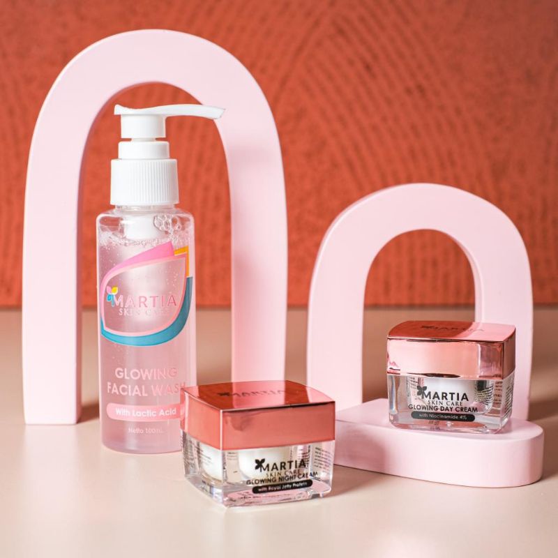 Glowing series - Martia Skincare (Hemat)