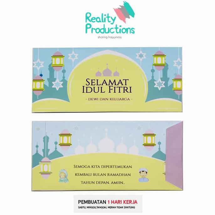 

Buruan Serbu Angpao Lebaran Custom Nama Kode 02 Set 10 Pcs