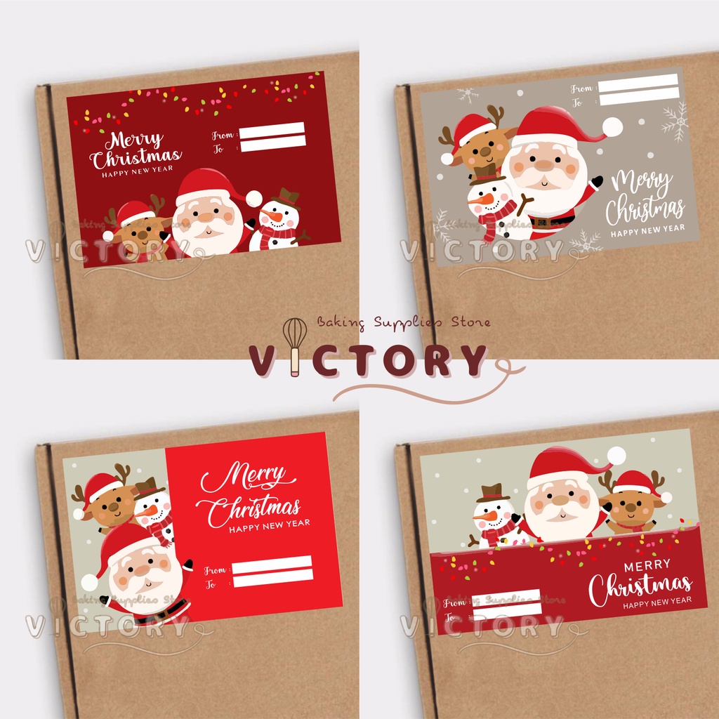 

Christmas Label Card isi 21pcs - Kartu Ucapan Natal