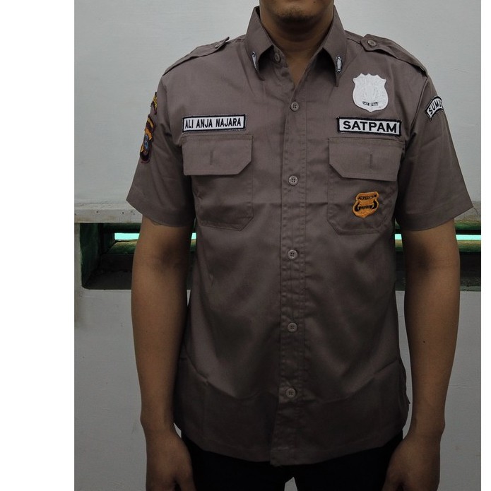 Jual Seragam Pdh Satpam Terbaru Baju Security Baju Satpam Shopee