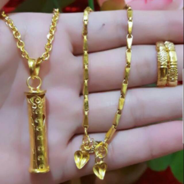 Perhiasan lapis 24k