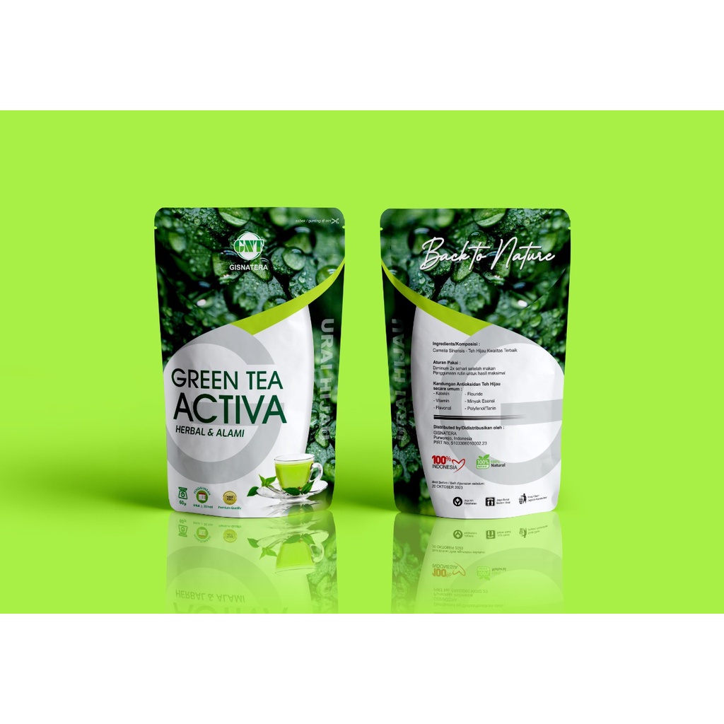 

PELUNTUR LEMAK KOTOR GREEN TEA ACTIVA VARIAN URAI