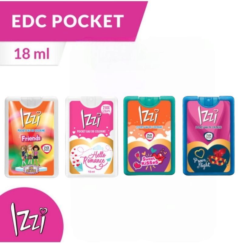 Izzi Parfum Pocket Eau De Cologne 18ml | Izzi Parfum Saku 18 ml