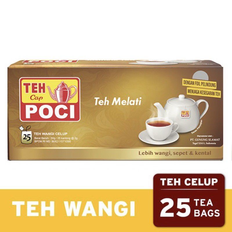 

Teh Poci Teh Melati Celup 25Kantong @2gr