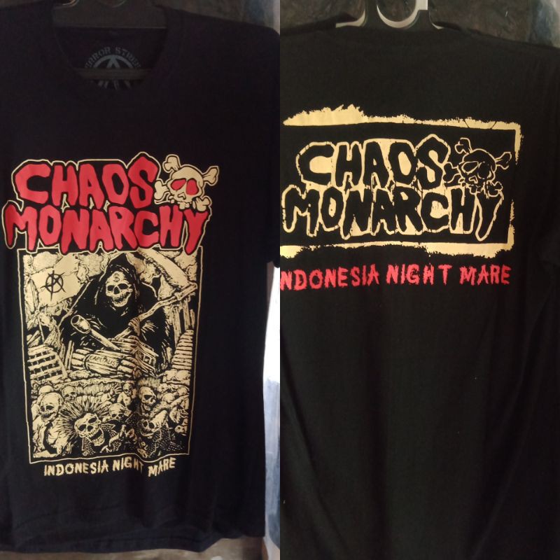 KAOS PUNK (CHAOS MONARCHY) KOS BAND PUNK LOKAL