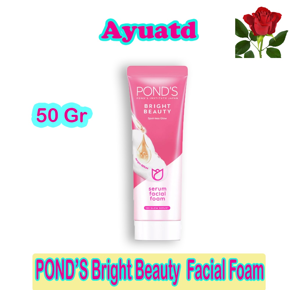 Ponds facial foam Bright beauty 50 gr