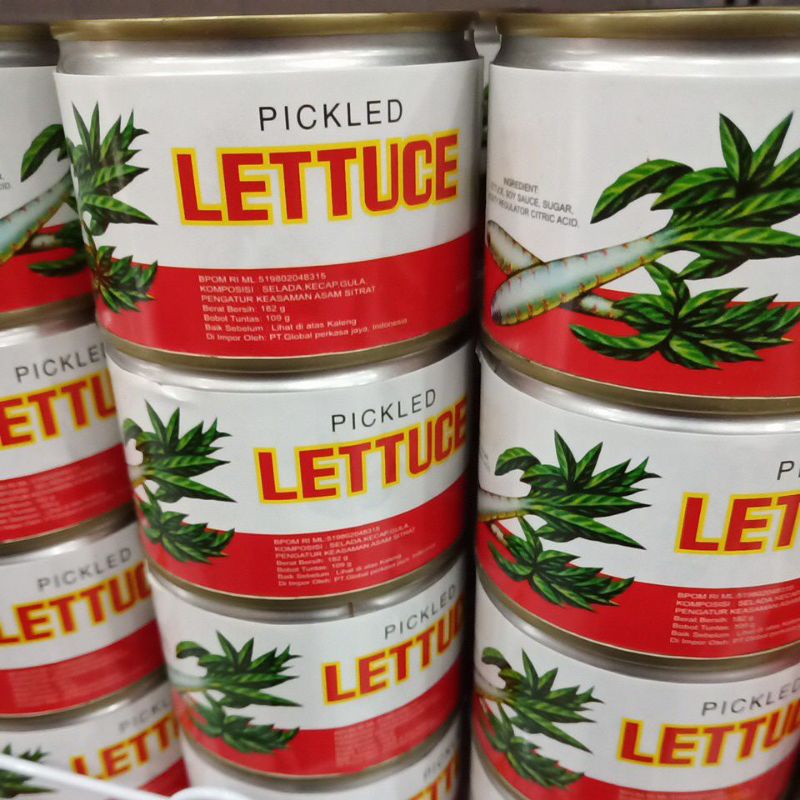 

Pickled Lettuce