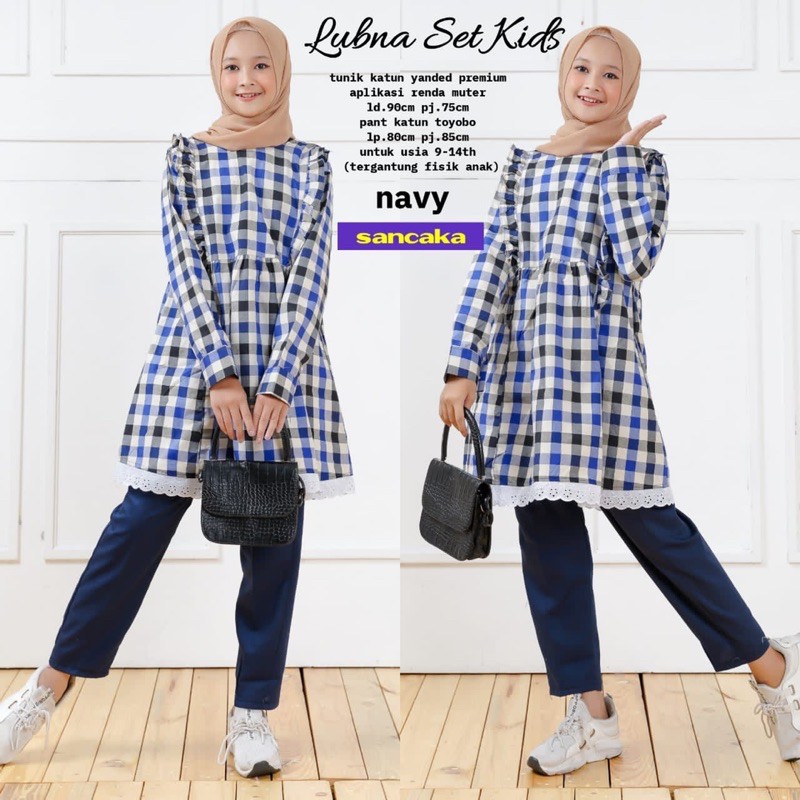 Rubna Set Kids by Sancaka // setelan anak remaja.