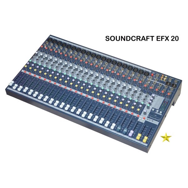 Mixer Soundcraft  EFX 20